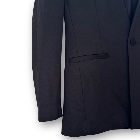 NWOT Caballero Single Button Women's Black Suit Jacket Blazer - Picture 5 of 7